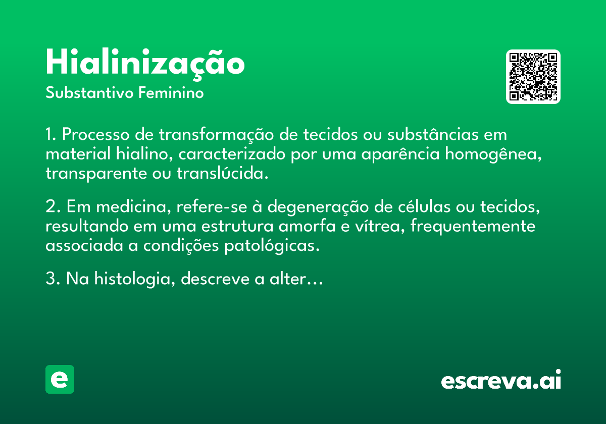 hialinização