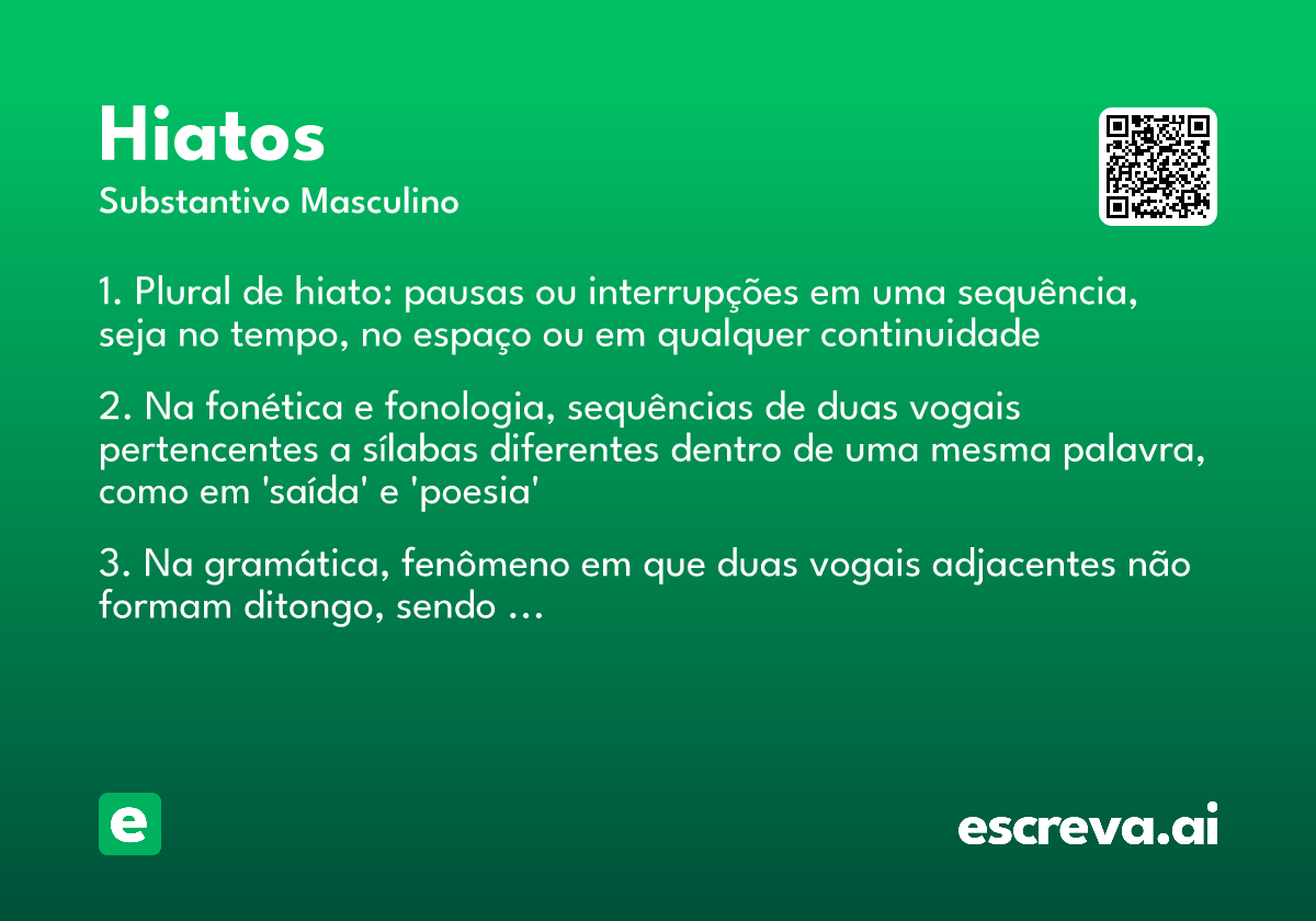 hiatos
