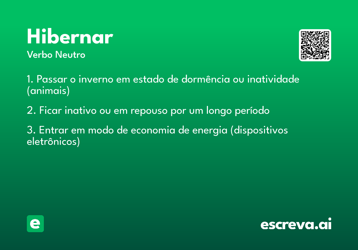 hibernar