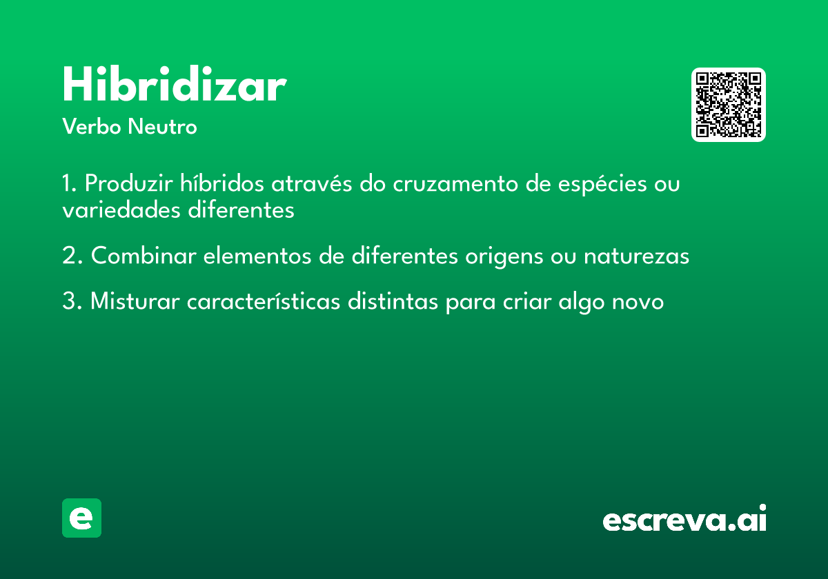 hibridizar