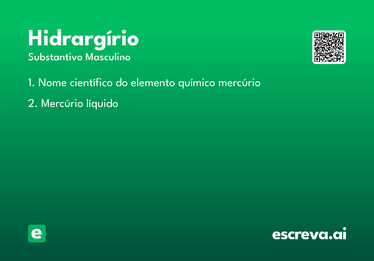 hidrargírio