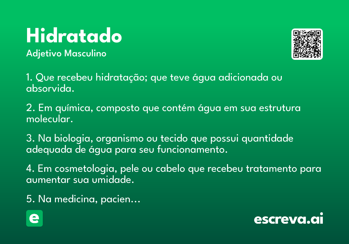hidratado