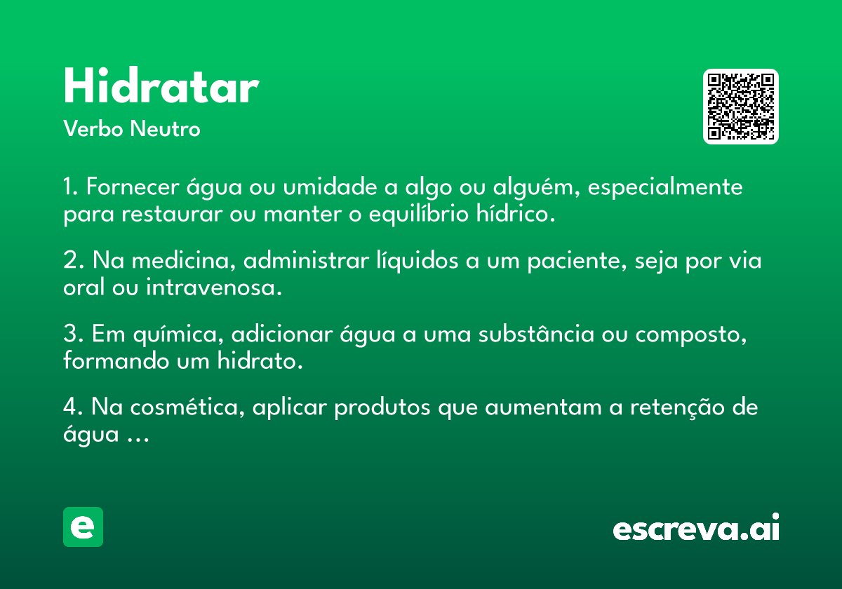 hidratar
