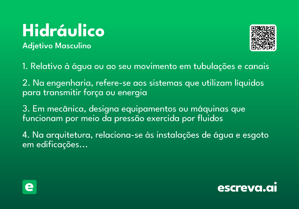 hidráulico
