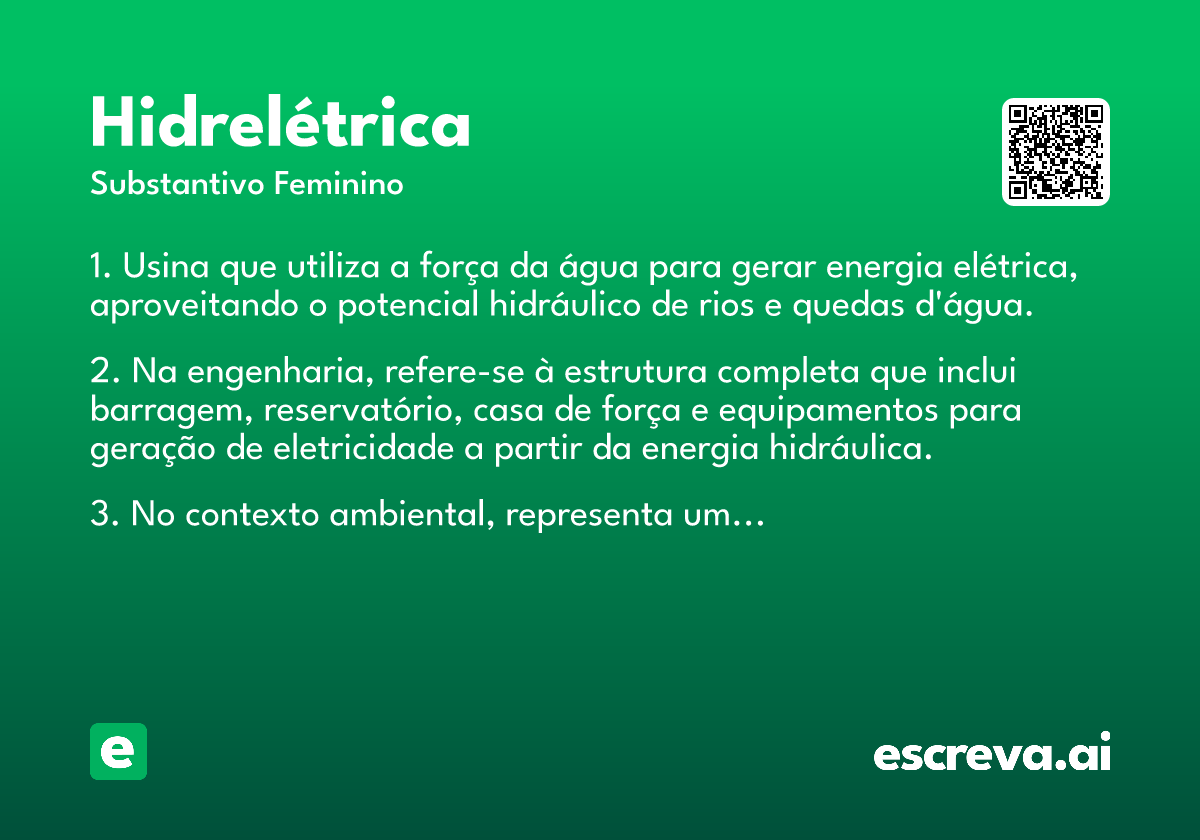 hidrelétrica