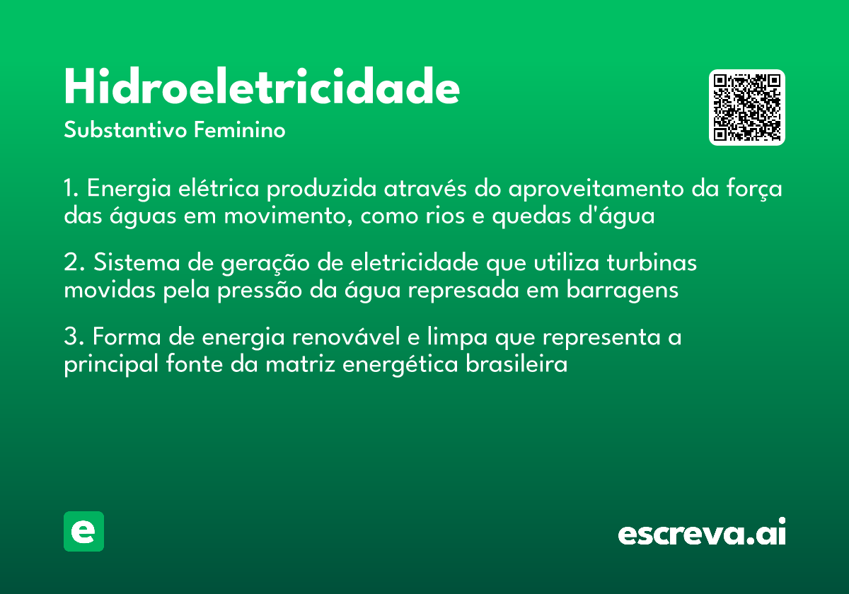 hidroeletricidade