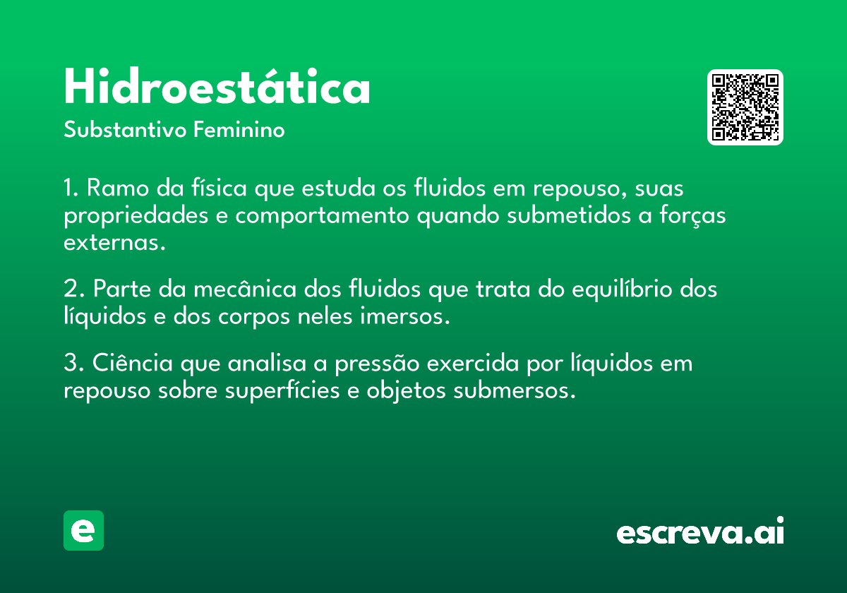 hidroestática