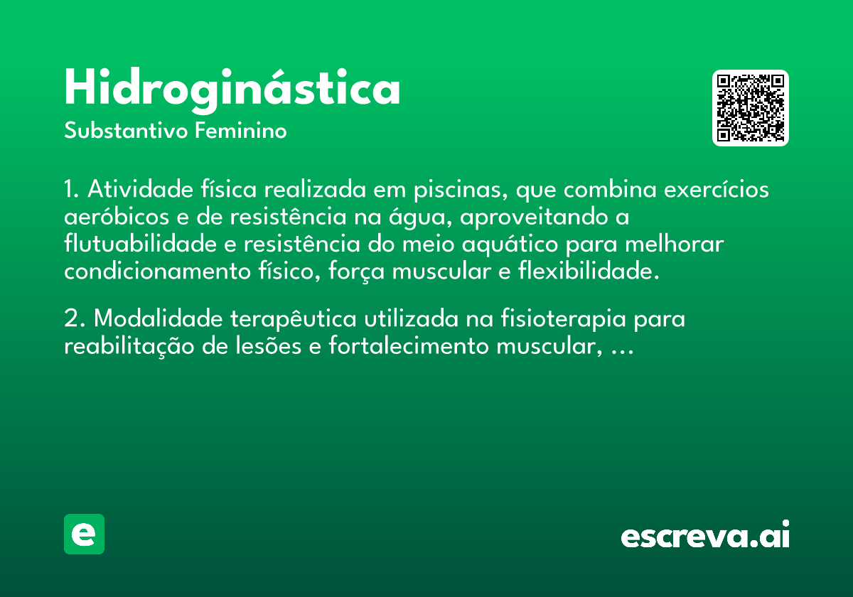 hidroginástica
