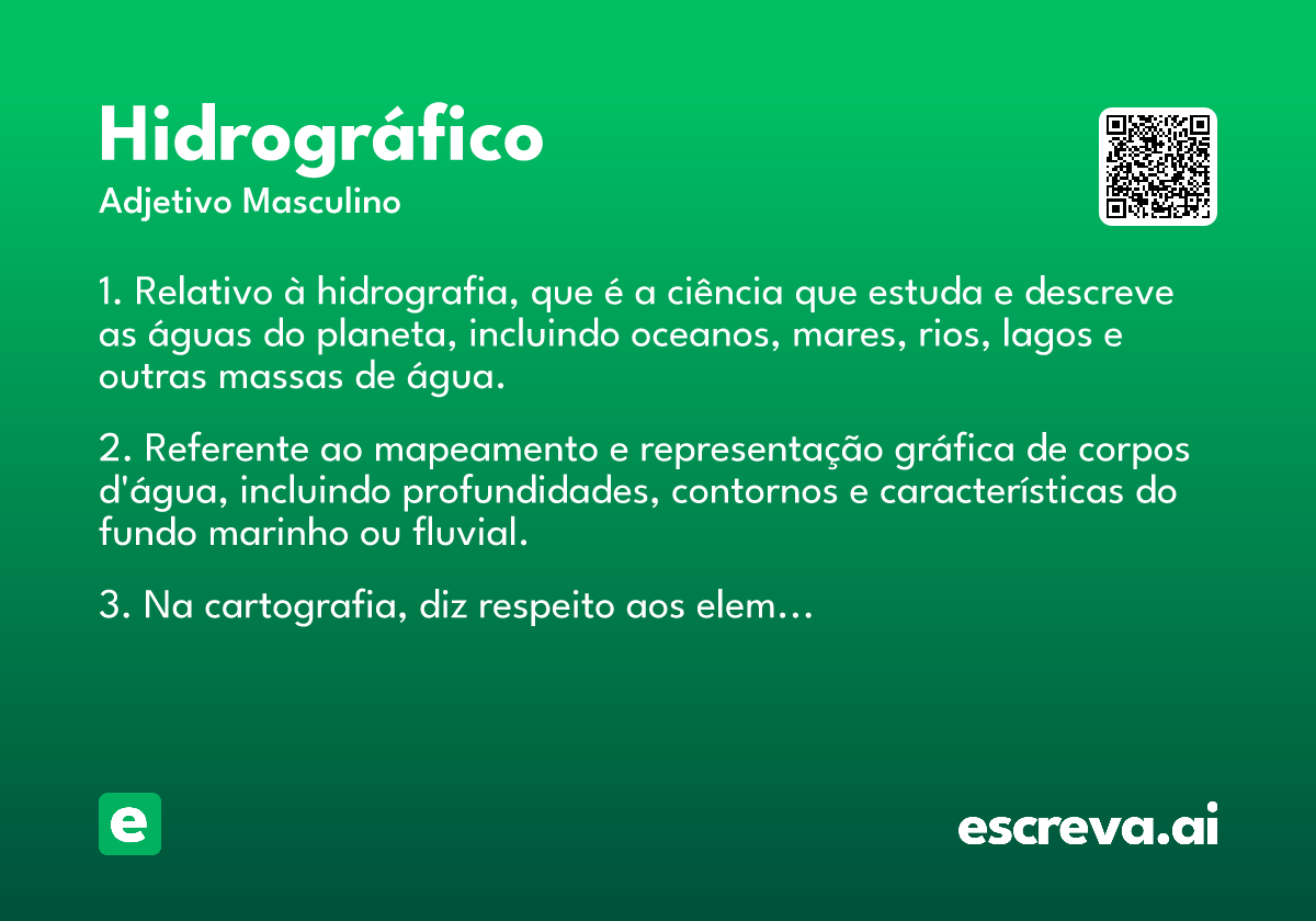hidrográfico