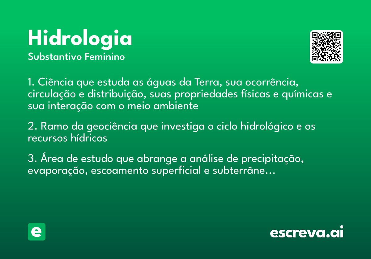 hidrologia