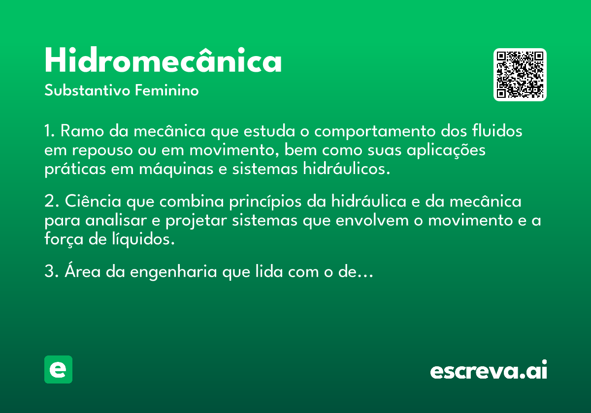 hidromecânica