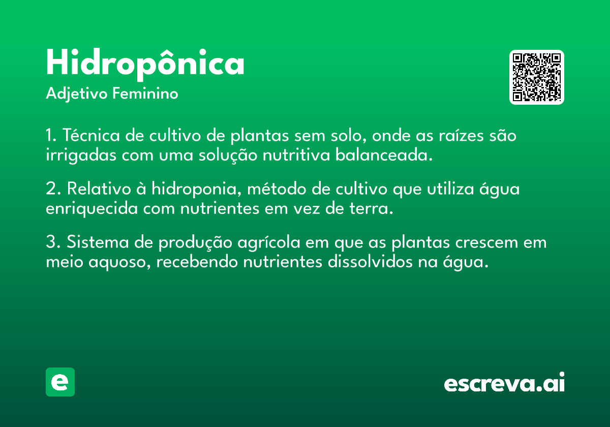 hidropônica
