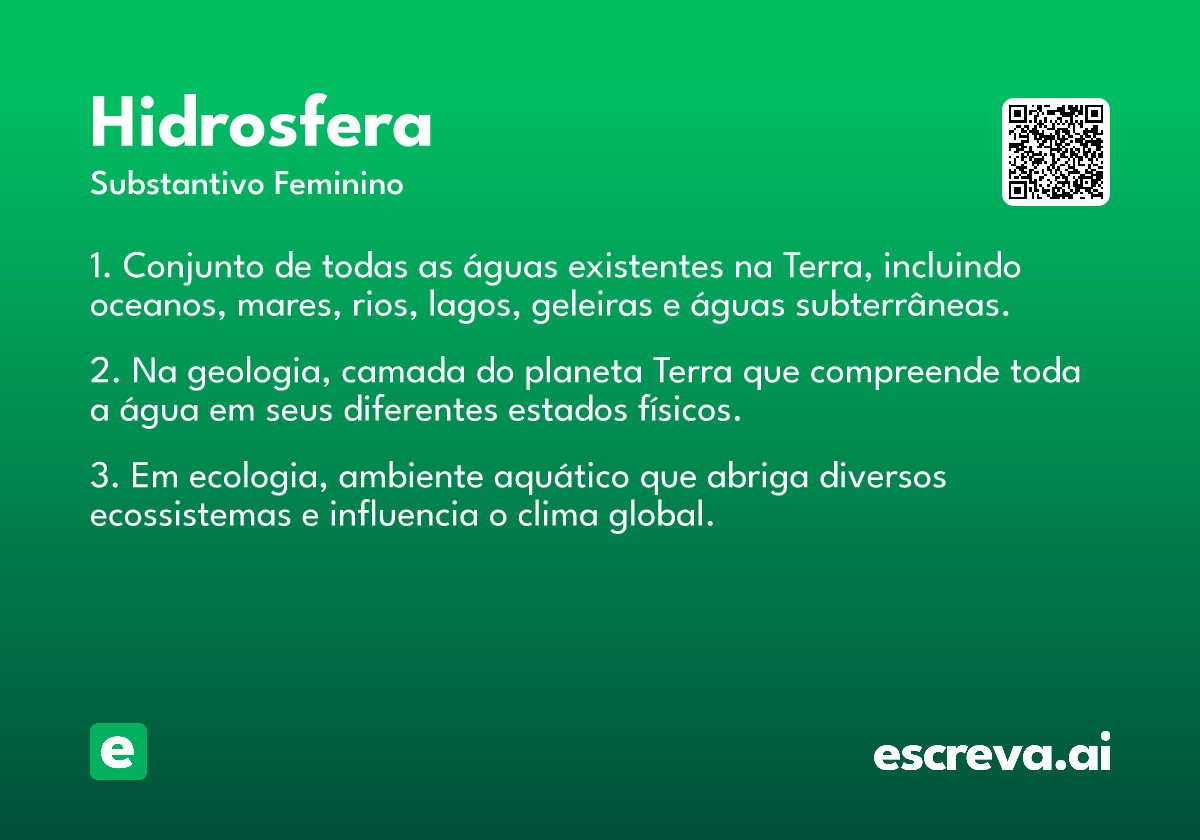hidrosfera