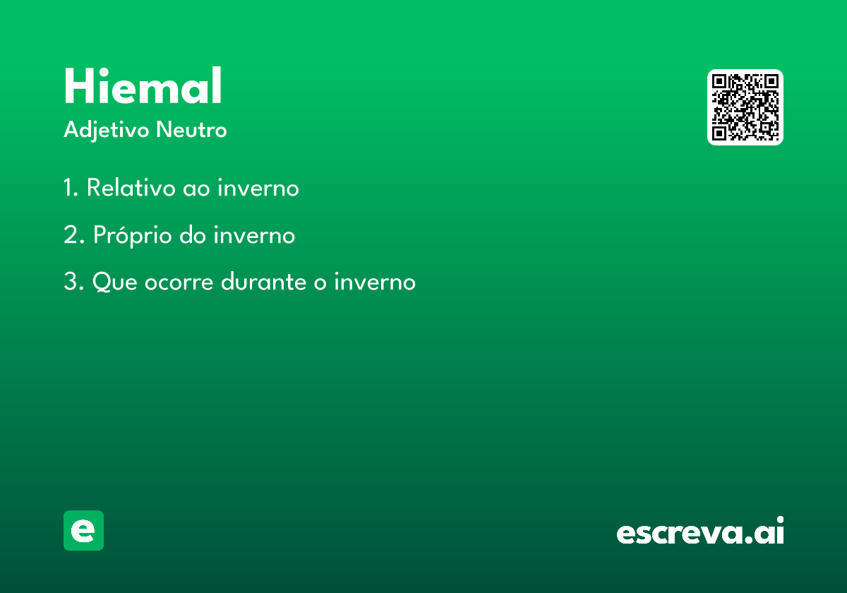 hiemal