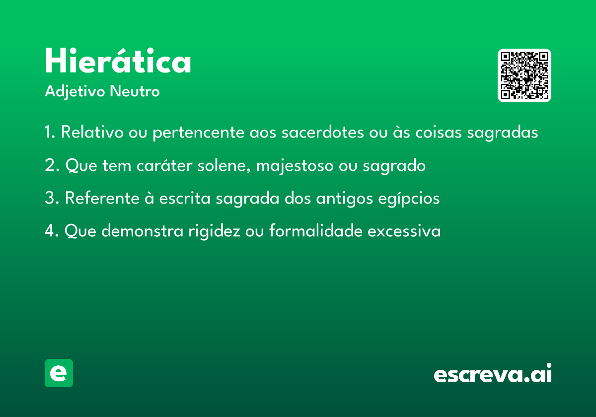 hierática