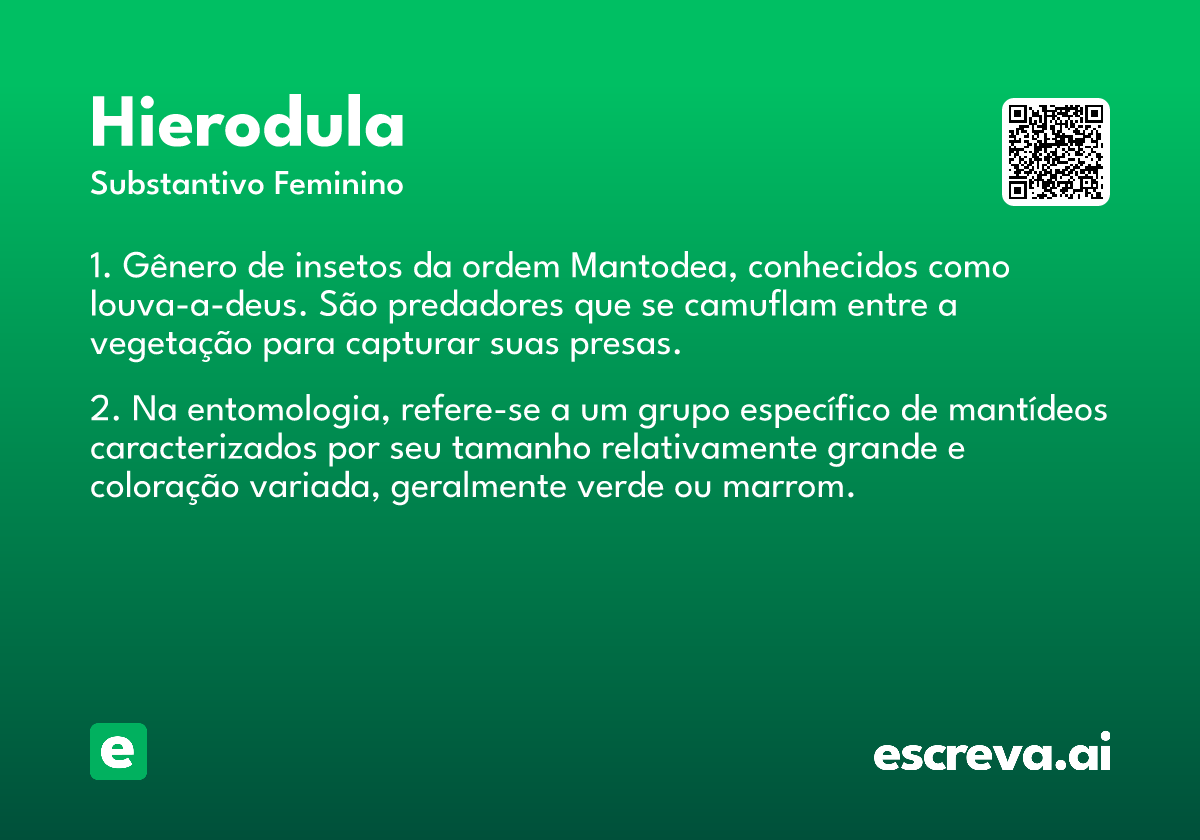 hierodula