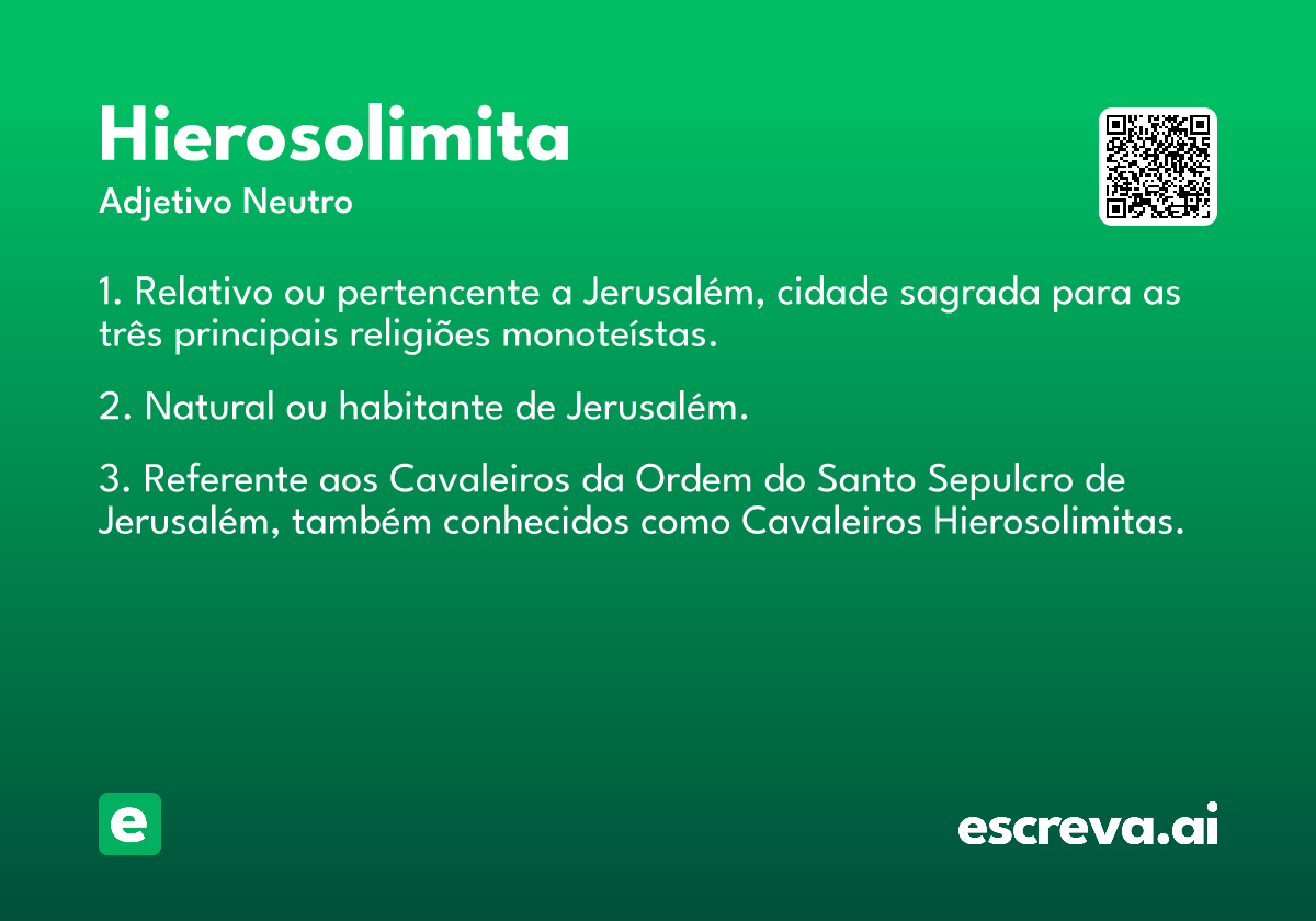 hierosolimita