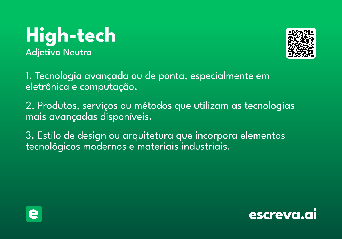 high-tech