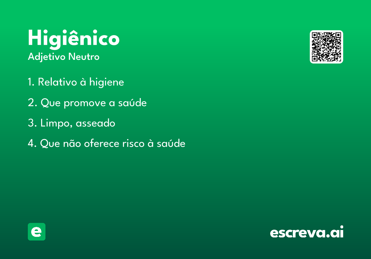 higiênico