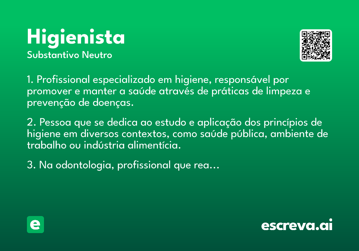 higienista