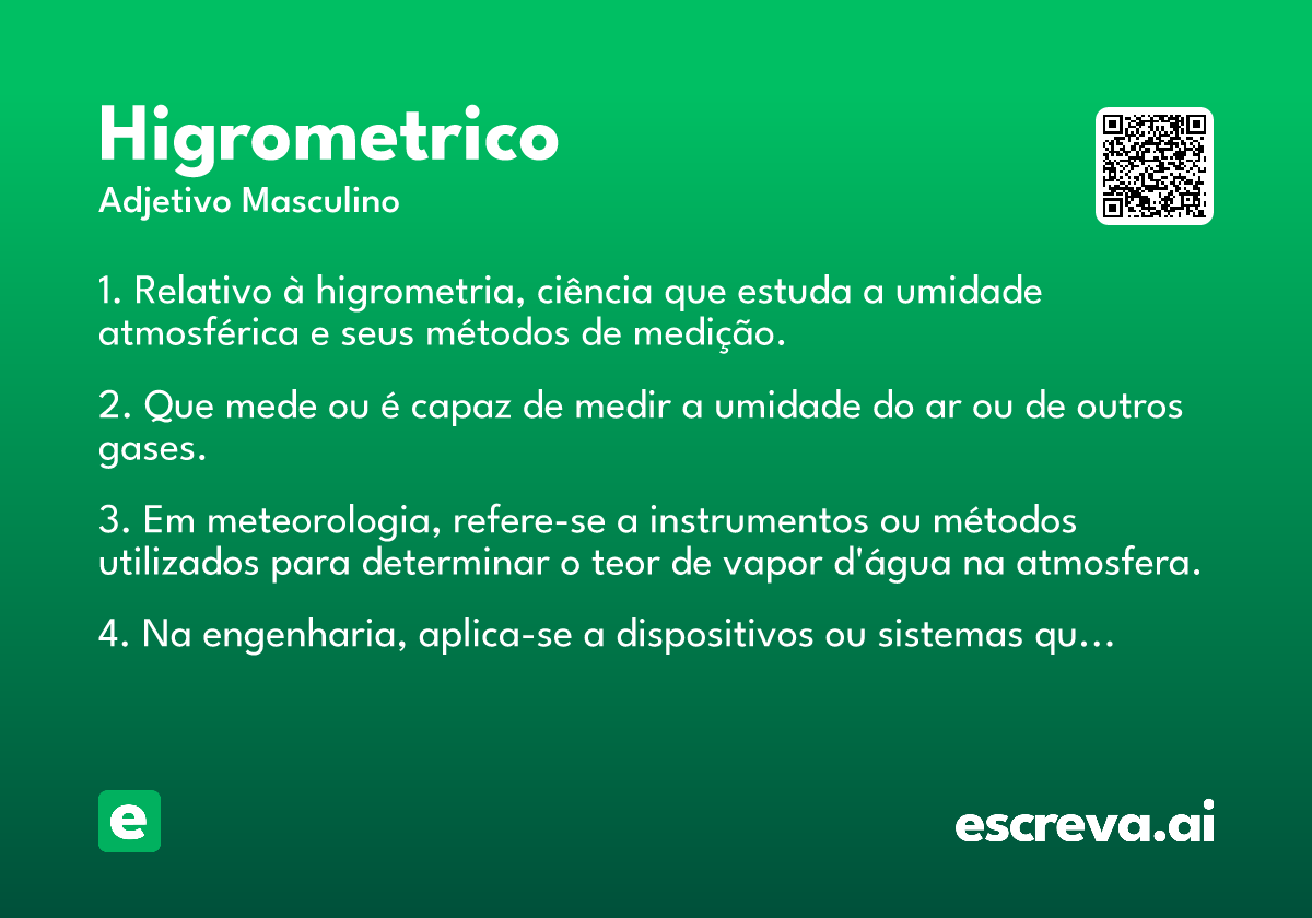 higrometrico
