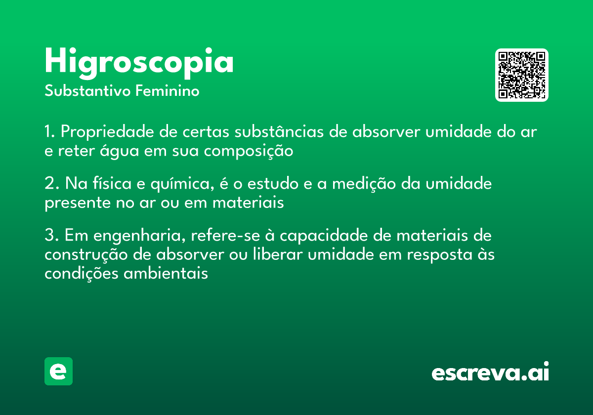 higroscopia