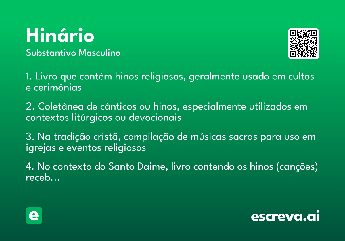 hinário