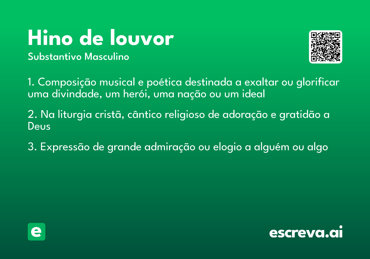 hino de louvor