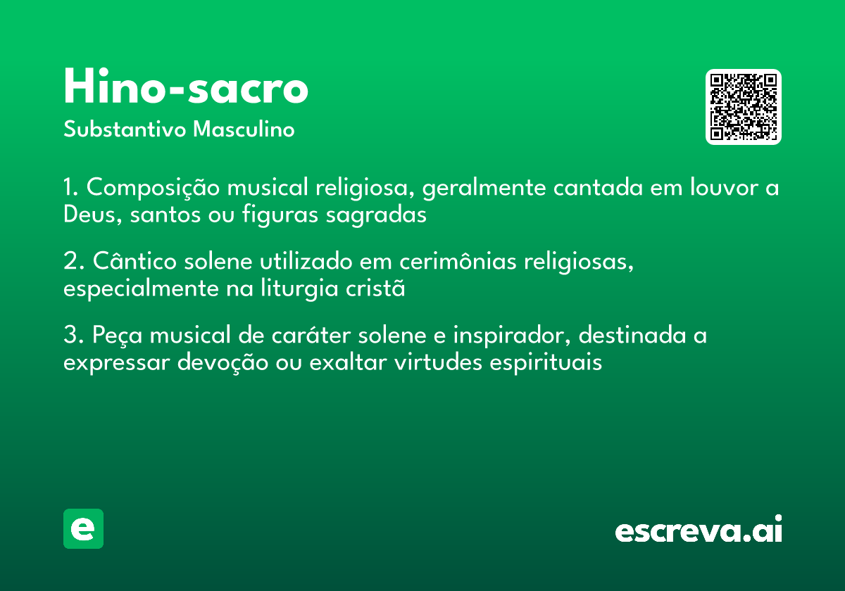 hino-sacro