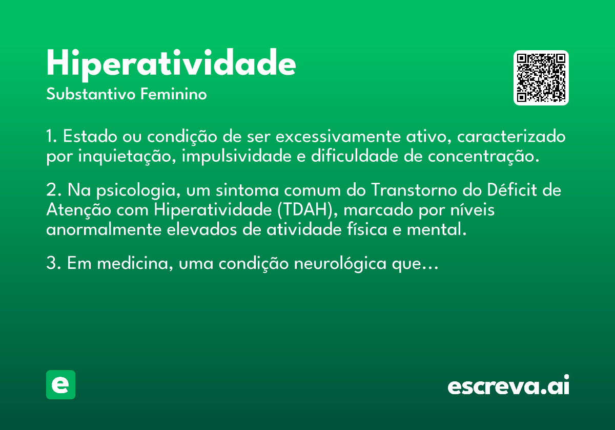 hiperatividade