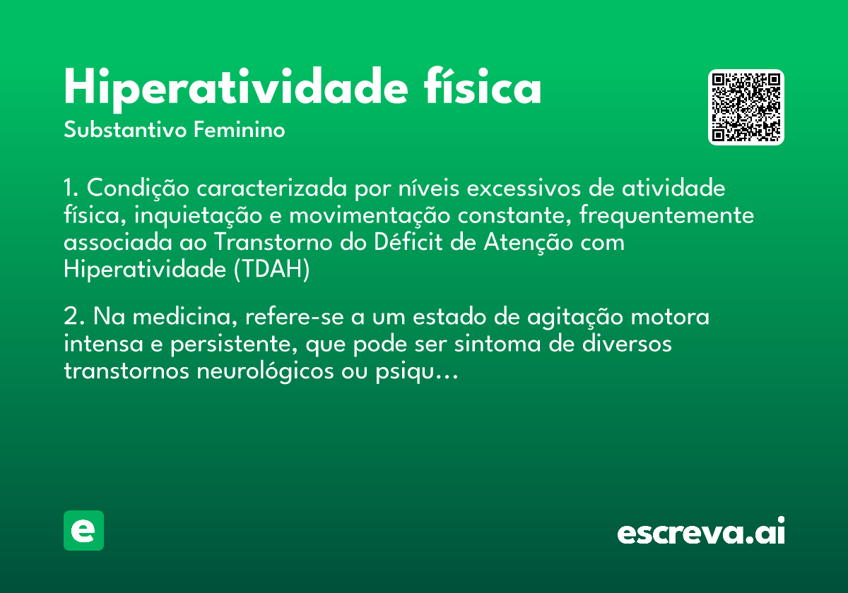 hiperatividade física