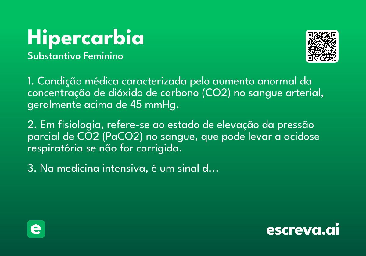 hipercarbia