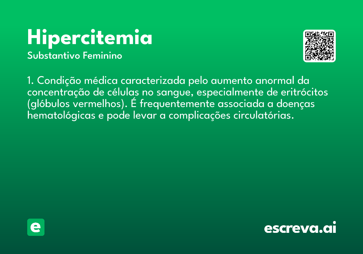 hipercitemia