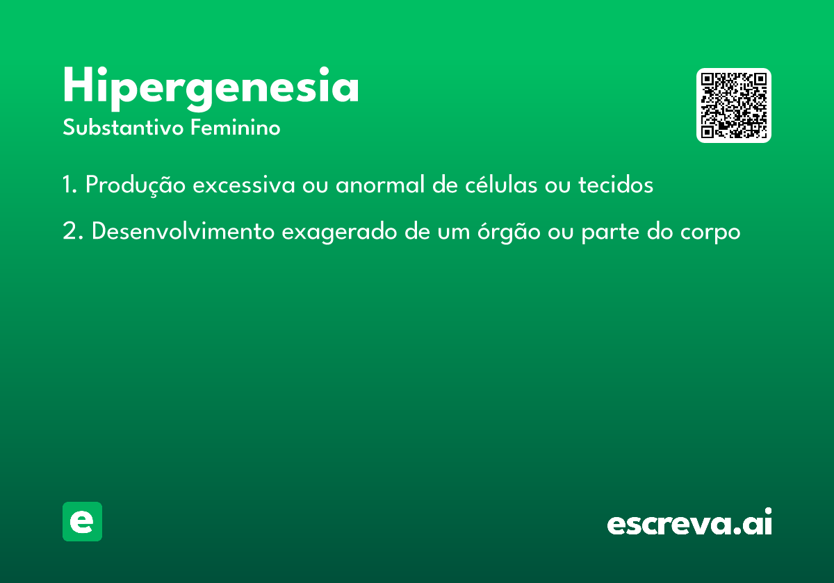 hipergenesia