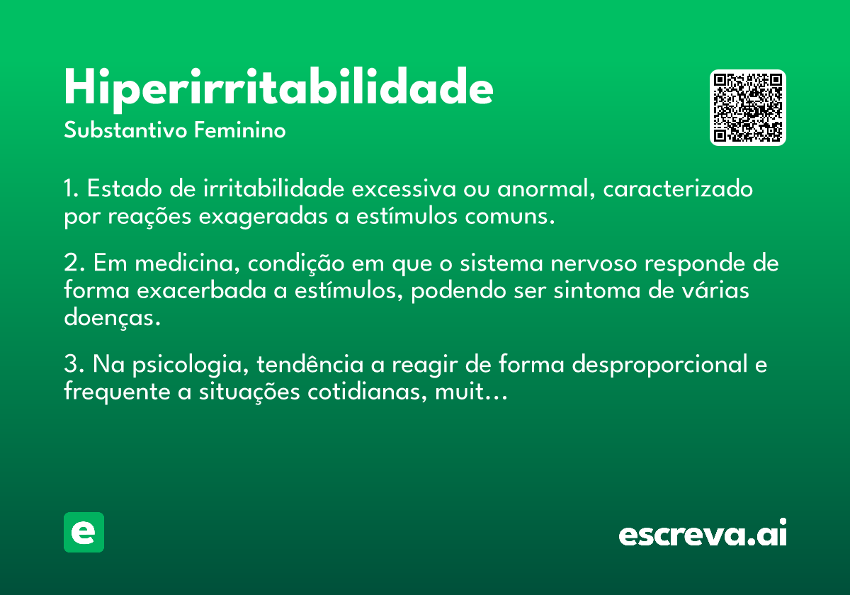 hiperirritabilidade