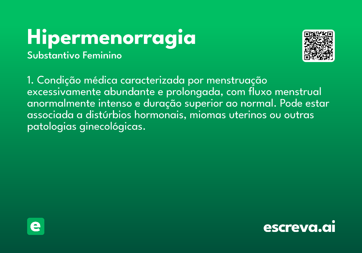 hipermenorragia
