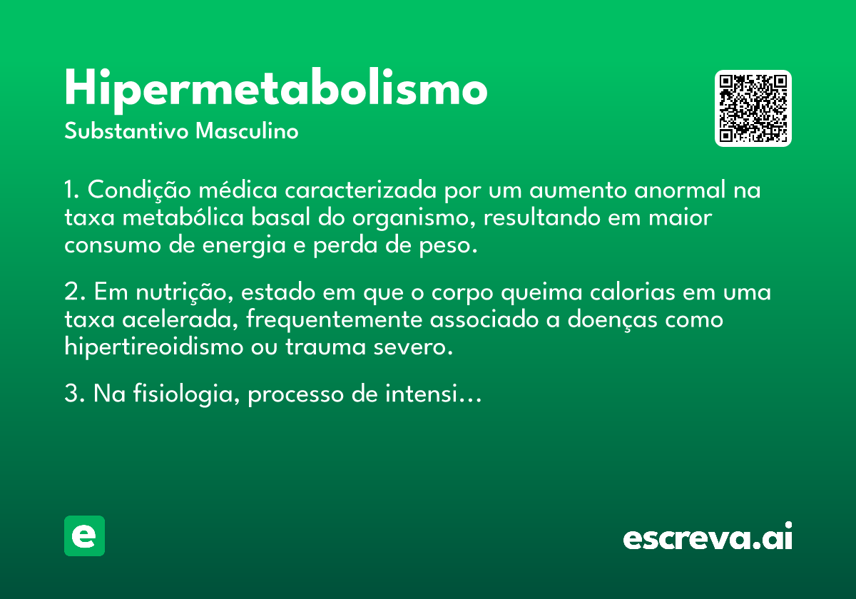 hipermetabolismo