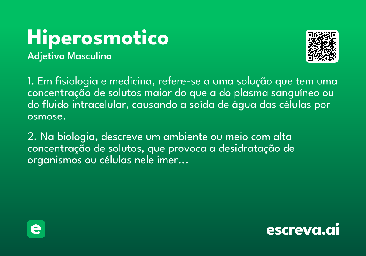 hiperosmotico