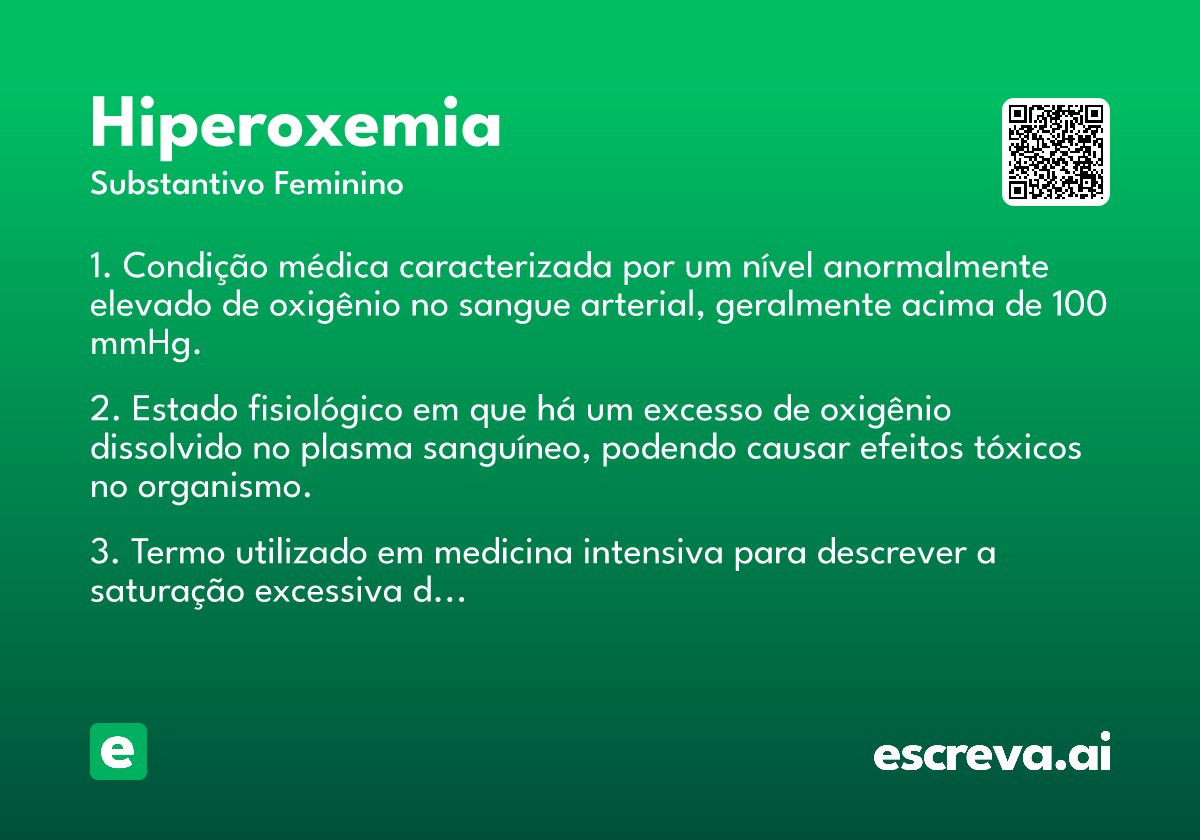 hiperoxemia