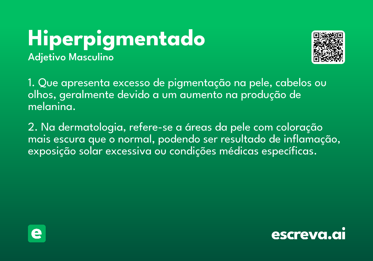 hiperpigmentado