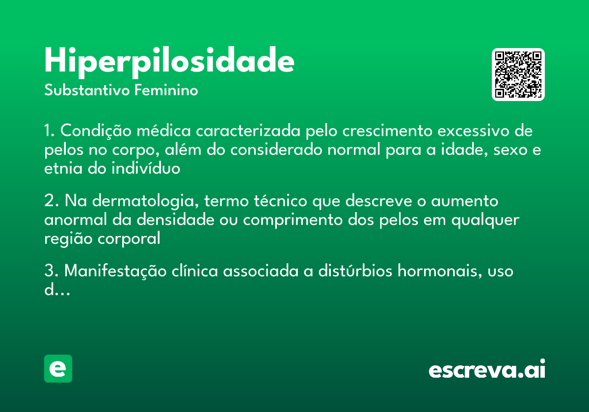 hiperpilosidade