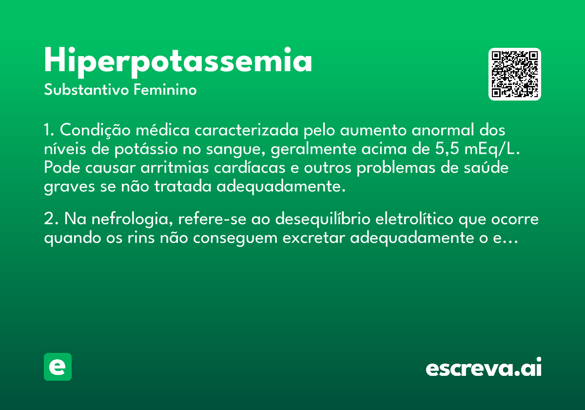 hiperpotassemia
