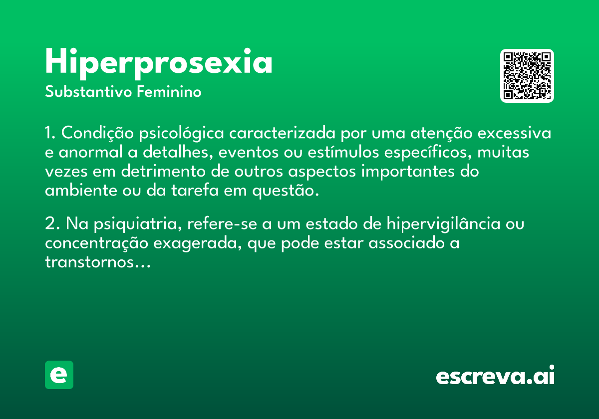 hiperprosexia