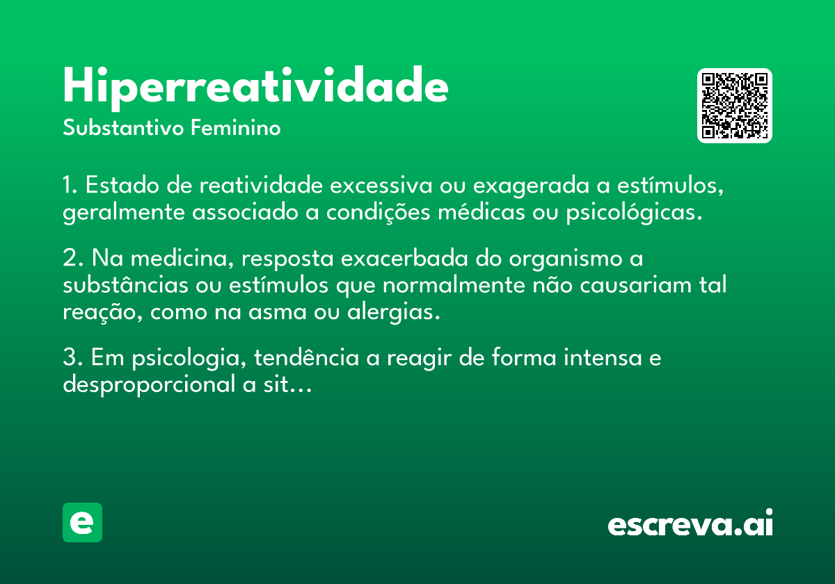 hiperreatividade