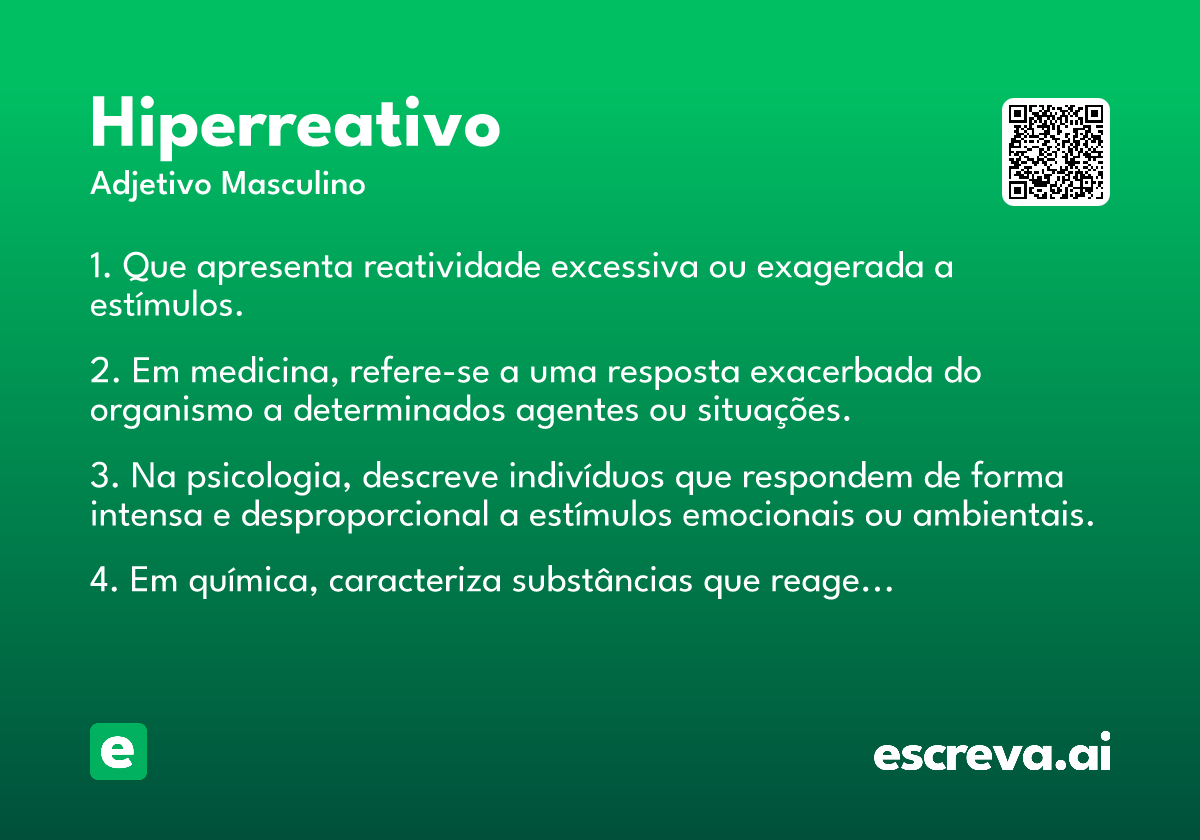 hiperreativo