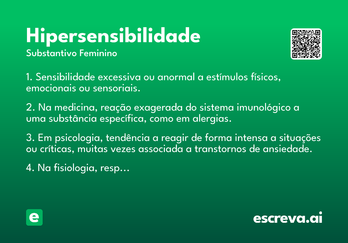 hipersensibilidade