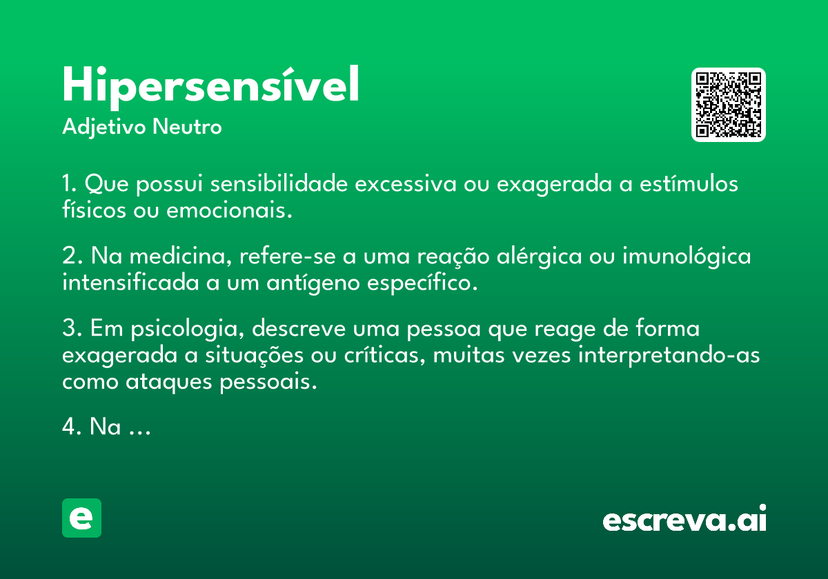 hipersensível