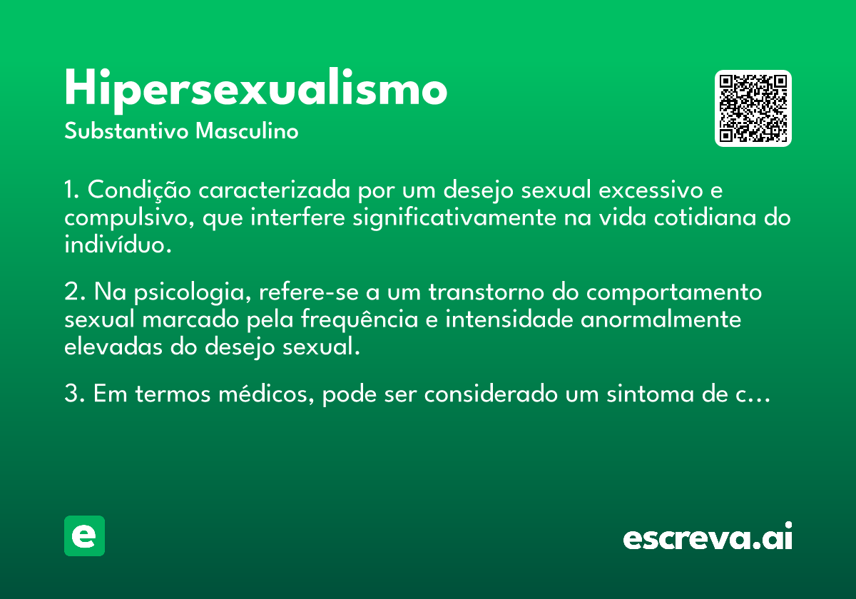 hipersexualismo