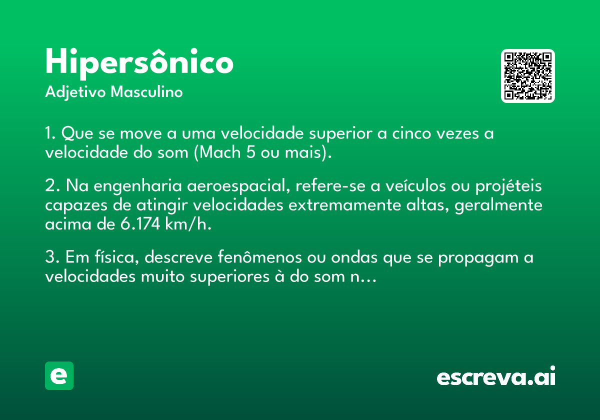 hipersônico