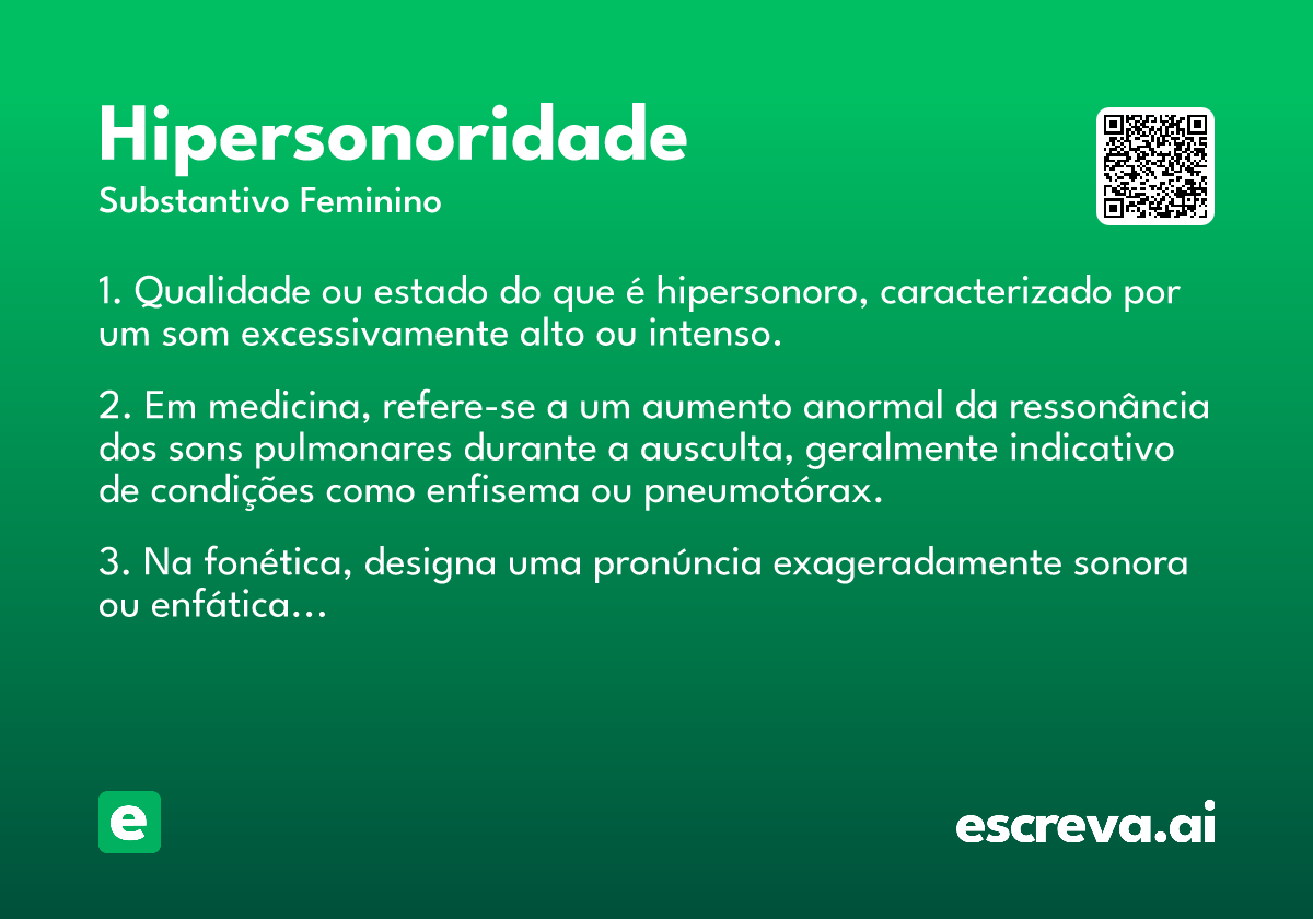 hipersonoridade